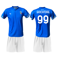 Kit Maglia Acerbi 15 italia 2023 FIGC ufficiale 